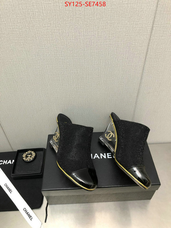 Women Shoes-Chanel,buy 1:1 ID: SE7458,$: 125USD