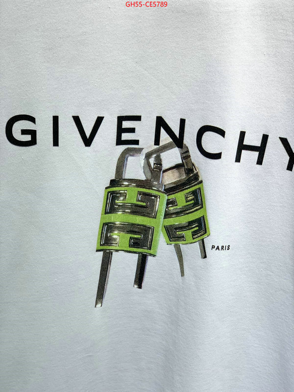 Clothing-Givenchy,how to buy replcia ID: CE5789,$: 55USD