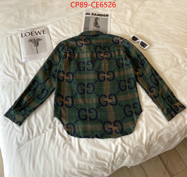 Clothing-Gucci,2023 replica ID: CE6526,$: 89USD