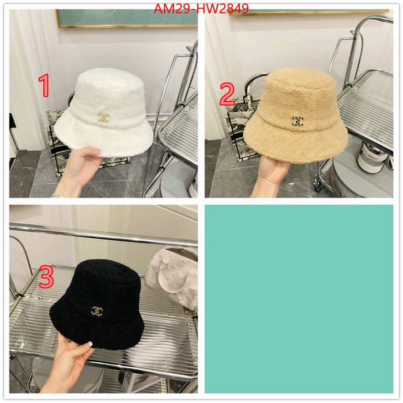 Cap (Hat)-Chanel,same as original ID: HW2849,$: 29USD