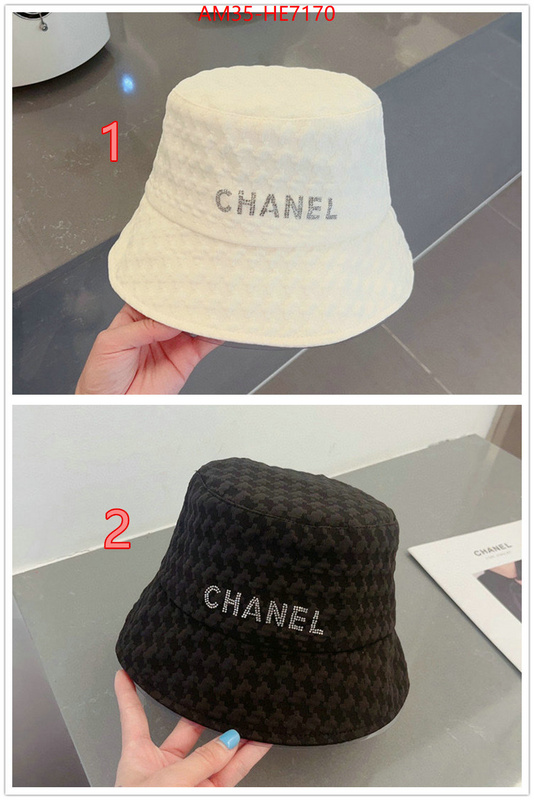 Cap (Hat)-Chanel,high quality online ID: HE7170,$: 35USD