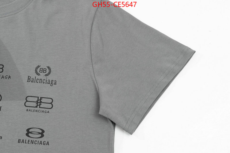 Clothing-Balenciaga,replica how can you ID: CE5647,$: 55USD