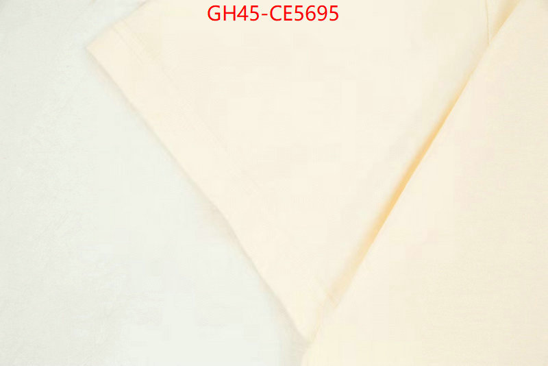 Clothing-Gucci,what is a 1:1 replica ID: CE5695,$: 45USD