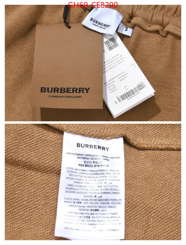 Clothing-Burberry,replica how can you ID: CE8290,$: 69USD