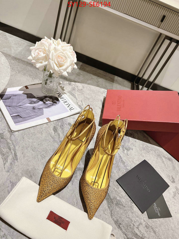 Women Shoes-Valentino,buy the best high quality replica ID: SE6194,$: 129USD