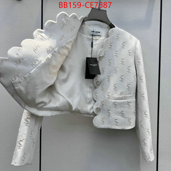 Clothing-YSL,designer wholesale replica ID: CE7887,$: 159USD