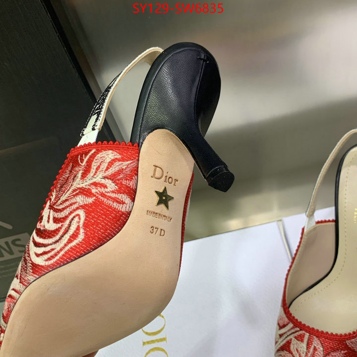 Women Shoes-Dior,customize the best replica ID: SW6835,$: 129USD