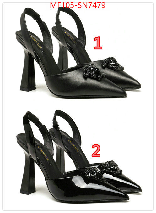 Women Shoes-Versace,perfect quality designer replica ID: SN7479,$: 105USD