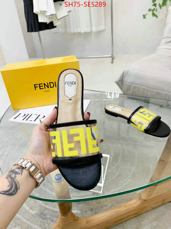 Women Shoes-Fendi,top quality fake ID: SE5289,