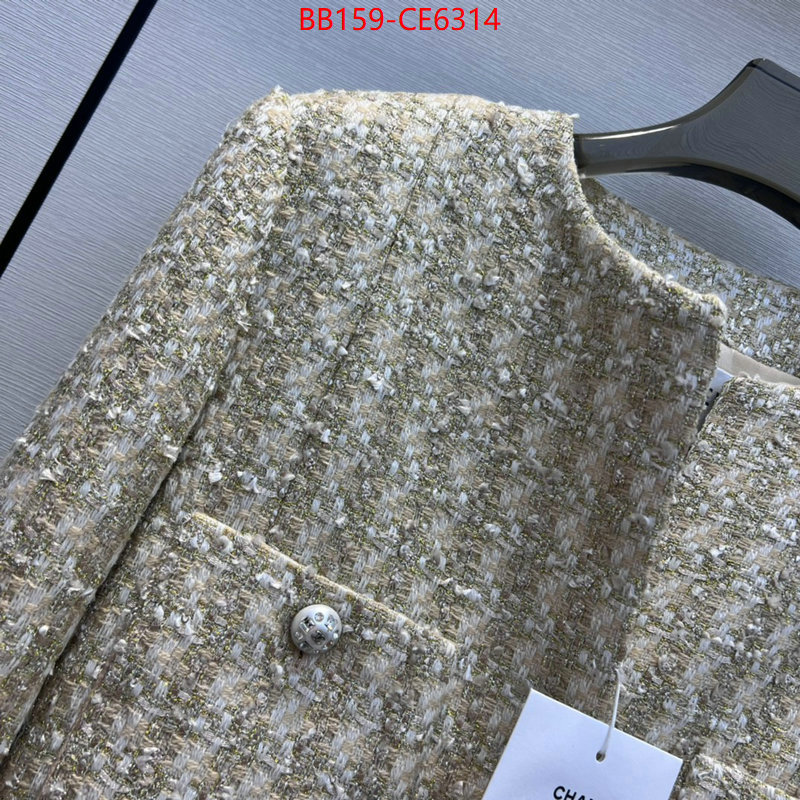 Clothing-Chanel,buy best high-quality ID: CE6314,$: 159USD