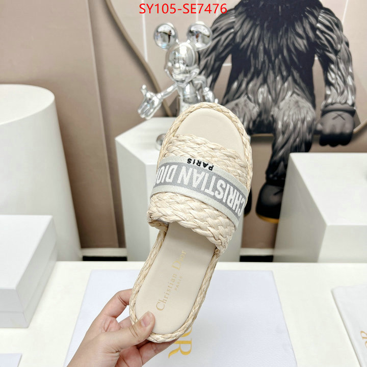 Women Shoes-Dior,replica aaaaa+ designer ID: SE7476,$: 105USD