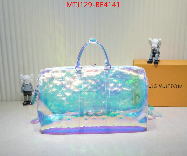 LV Bags(4A)-Keepall BandouliRe 45-50-,counter quality ID: BE4141,$: 129USD