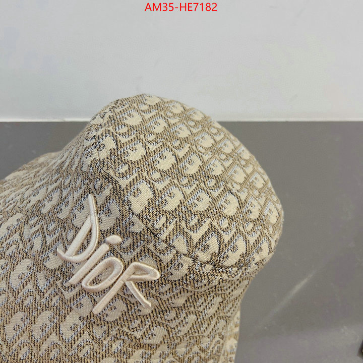 Cap (Hat)-Dior,high quality aaaaa replica ID: HE7182,$: 35USD