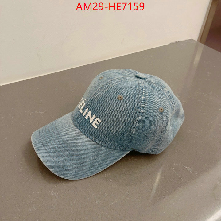 Cap (Hat)-Celine,where can you buy replica ID: HE7159,$: 29USD