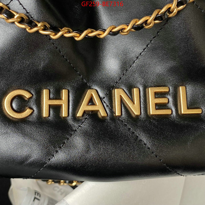 Chanel Bags(TOP)-Handbag-,hot sale ID: BE7316,$: 259USD