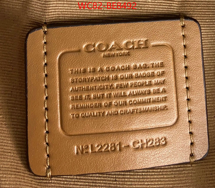 Coach Bags(4A)-Handbag-,sell online ID: BE8492,$: 82USD