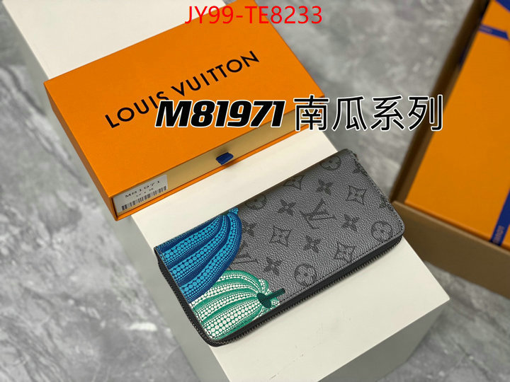 LV Bags(TOP)-Wallet,2023 perfect replica designer ID: TE8233,$: 99USD