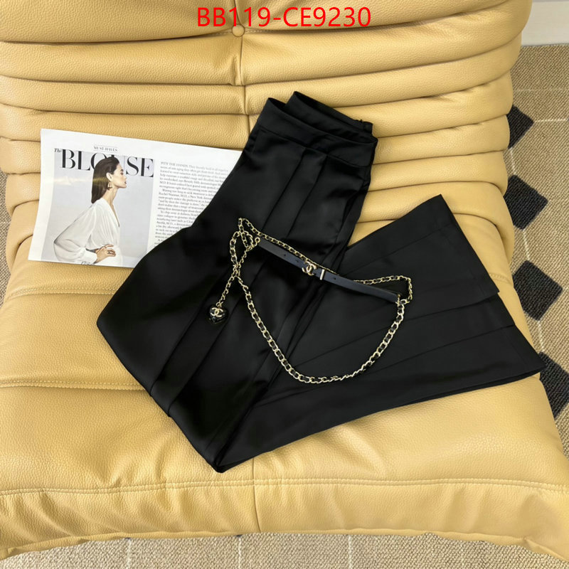 Clothing-Chanel,1:1 replica wholesale ID: CE9230,$: 119USD