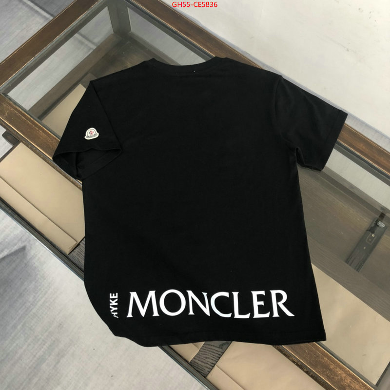 Clothing-Moncler,where to buy the best replica ID: CE5836,$: 55USD