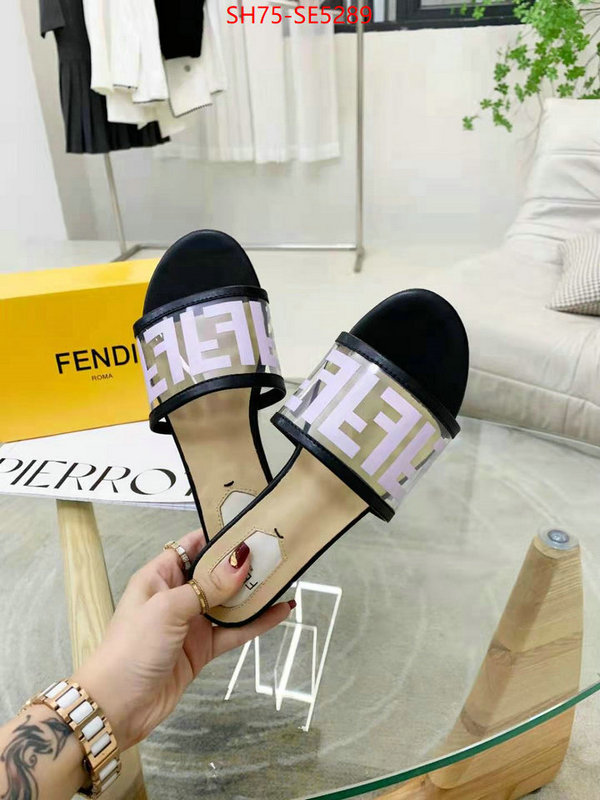 Women Shoes-Fendi,top quality fake ID: SE5289,