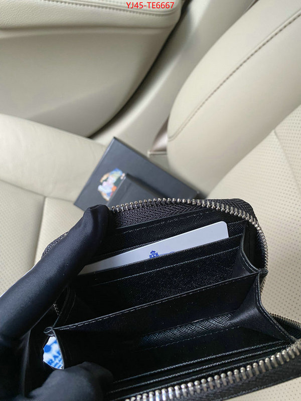 Prada Bags(4A)-Wallet,aaaaa+ replica ID: TE6667,$: 45USD
