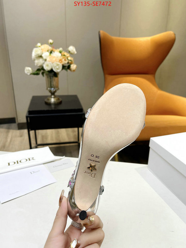 Women Shoes-Dior,what best replica sellers ID: SE7472,$: 135USD