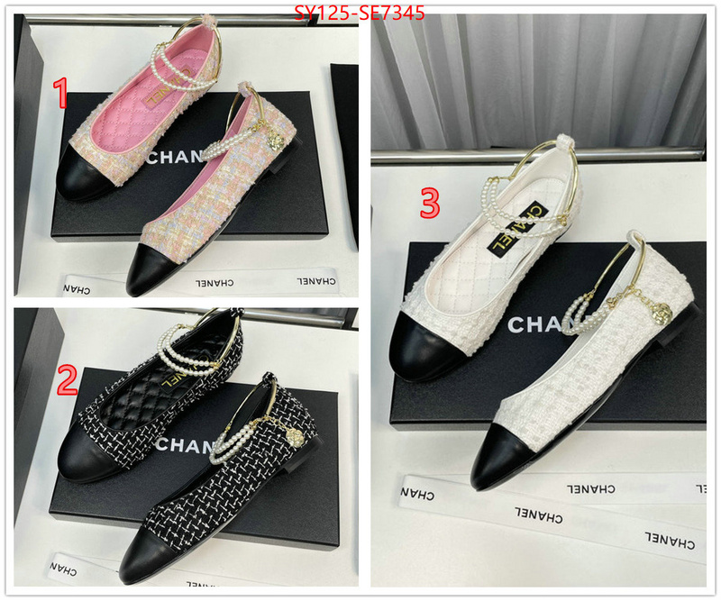 Women Shoes-Chanel,replica 1:1 ID: SE7345,$: 125USD