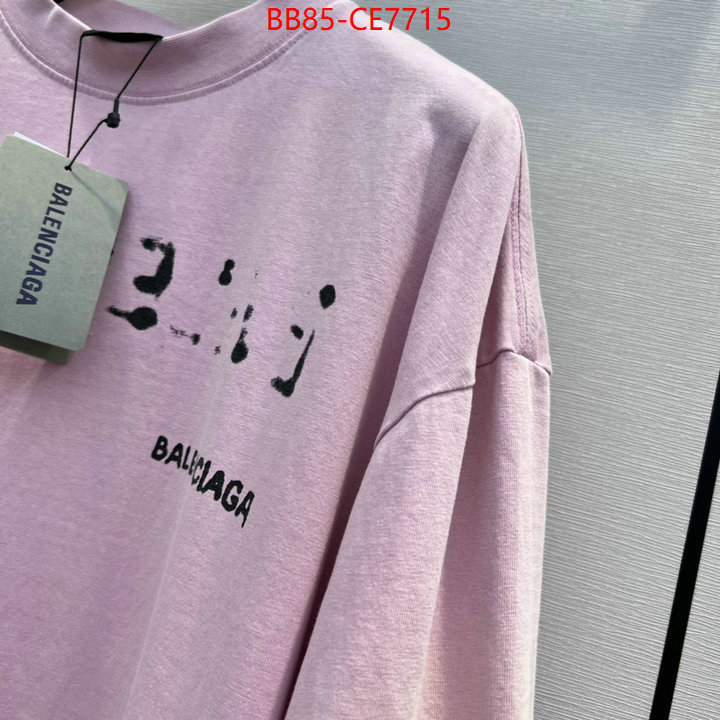 Clothing-Balenciaga,high quality aaaaa replica ID: CE7715,$: 85USD