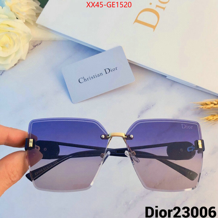 Glasses-Dior,replica wholesale ID: GE1520,$: 45USD