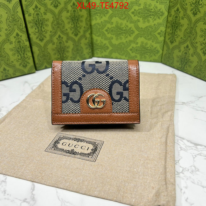 Gucci Bags(4A)-Wallet-,top ID: TE4792,$: 49USD