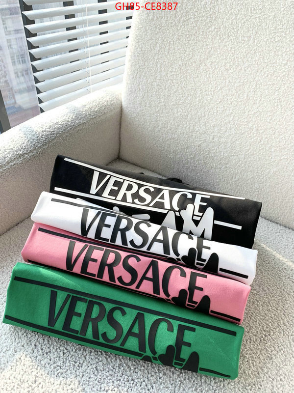 Clothing-Versace,cheap replica ID: CE8387,$: 85USD