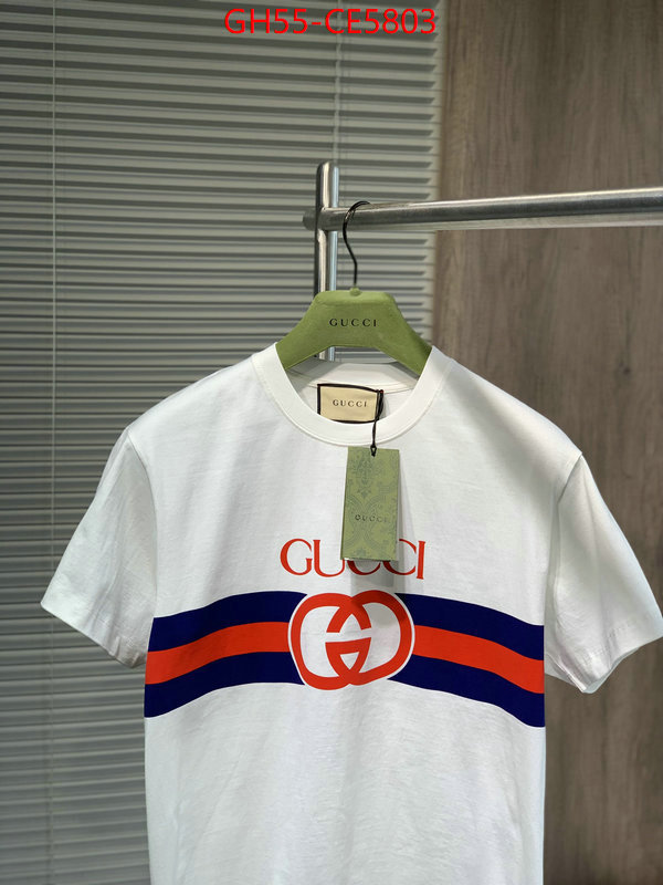 Clothing-Gucci,what is a 1:1 replica ID: CE5803,$: 55USD