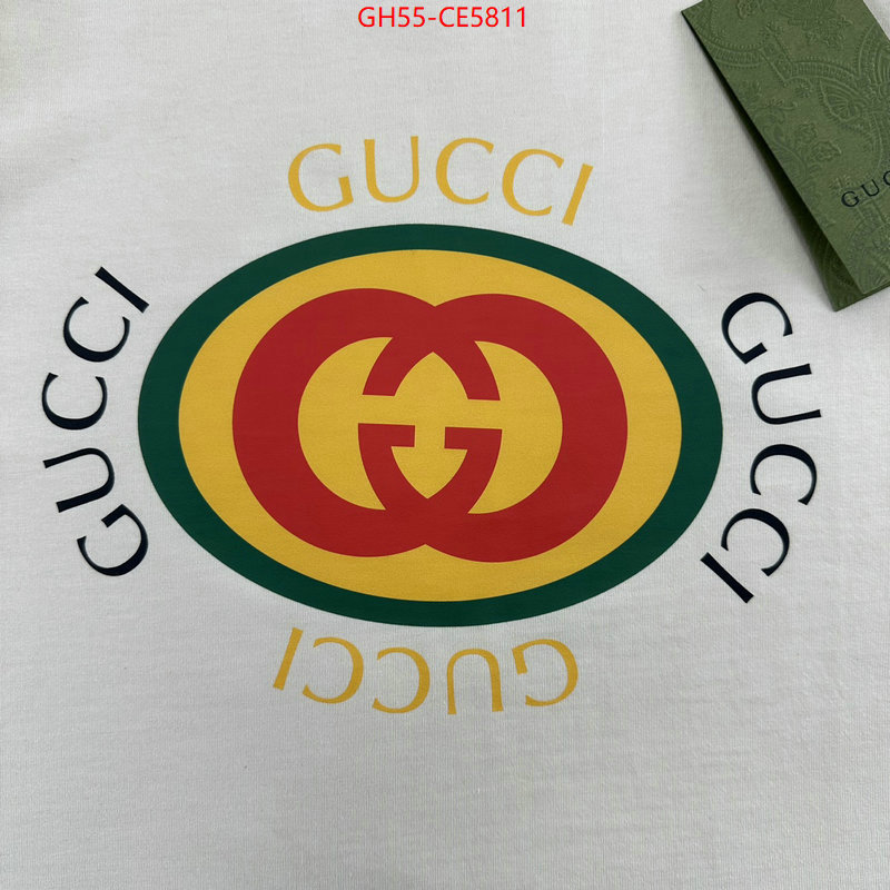 Clothing-Gucci,best fake ID: CE5811,$: 55USD