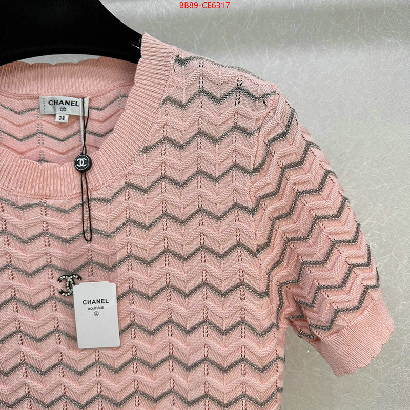 Clothing-Chanel,fake designer ID: CE6317,$: 89USD