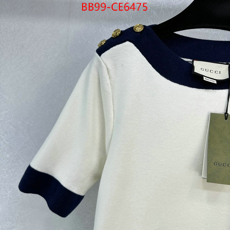 Clothing-Gucci,top ID: CE6475,$: 99USD