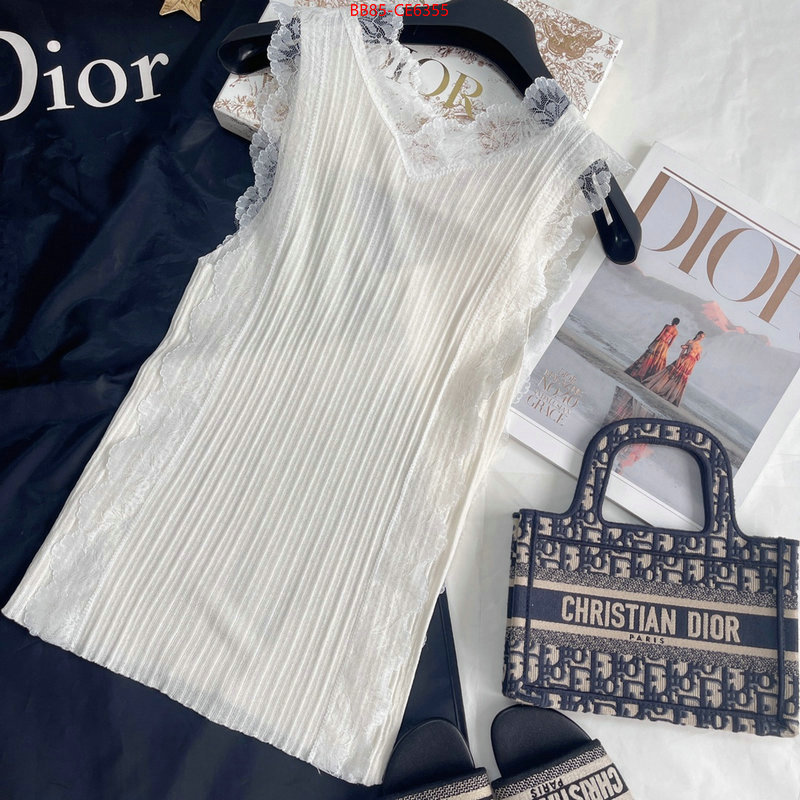 Clothing-Dior,the quality replica ID: CE6355,$: 85USD