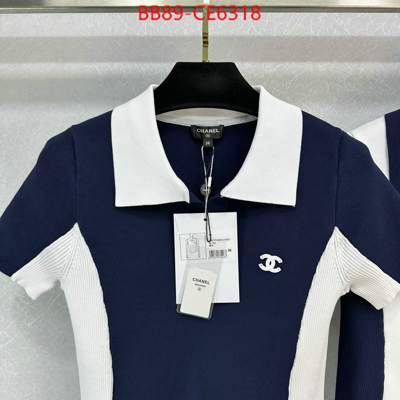 Clothing-Chanel,find replica ID: CE6318,$: 89USD