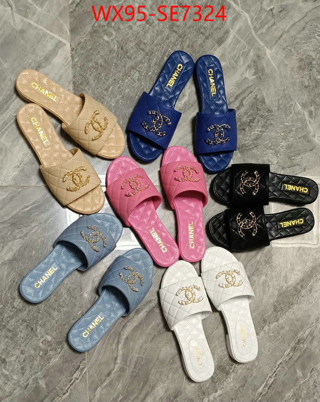 Women Shoes-Chanel,sell high quality ID: SE7324,$: 95USD