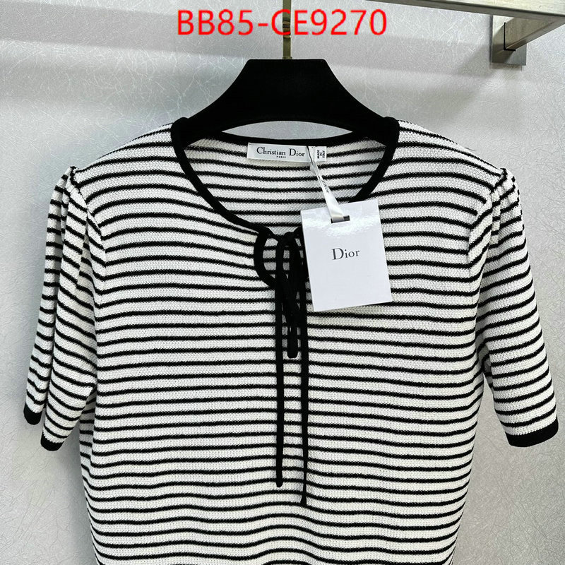 Clothing-Dior,shop cheap high quality 1:1 replica ID: CE9270,$: 85USD