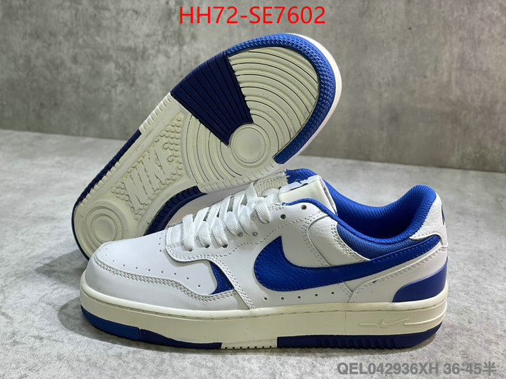 Women Shoes-NIKE,designer fake ID: SE7602,$: 72USD