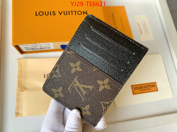 LV Bags(4A)-Wallet,sale outlet online ID: TE6621,$: 29USD