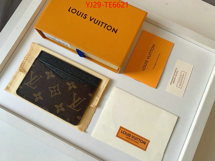 LV Bags(4A)-Wallet,sale outlet online ID: TE6621,$: 29USD