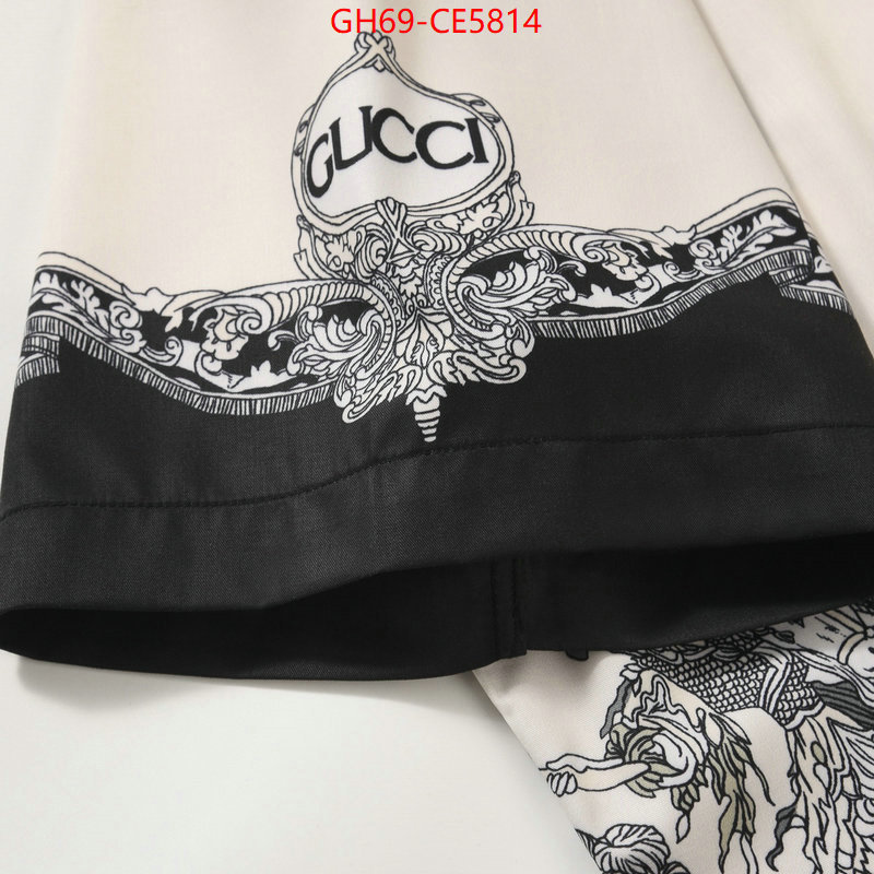 Clothing-Gucci,counter quality ID: CE5814,$: 69USD