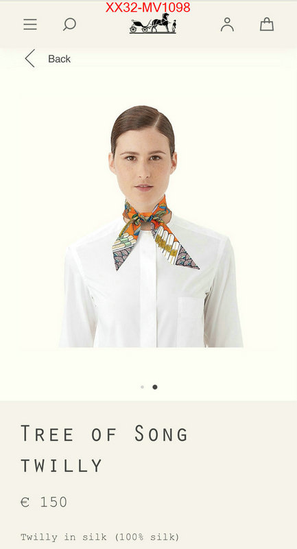 Scarf-Hermes,fashion replica ID: MV1098,$: 32USD