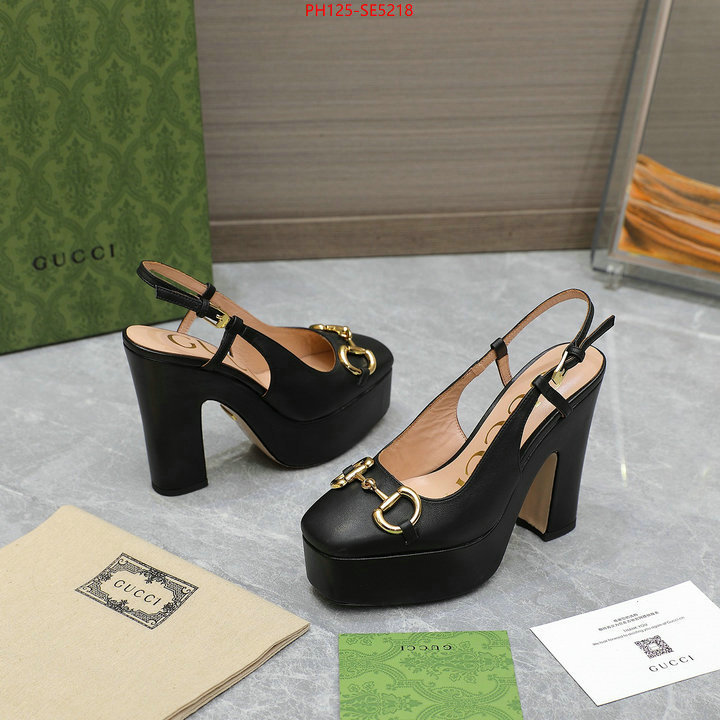 Women Shoes-Gucci,fashion replica ID: SE5218,$: 125USD