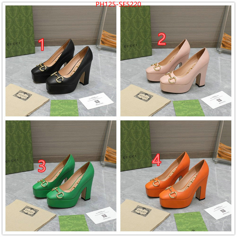 Women Shoes-Gucci,perfect replica ID: SE5220,$: 125USD