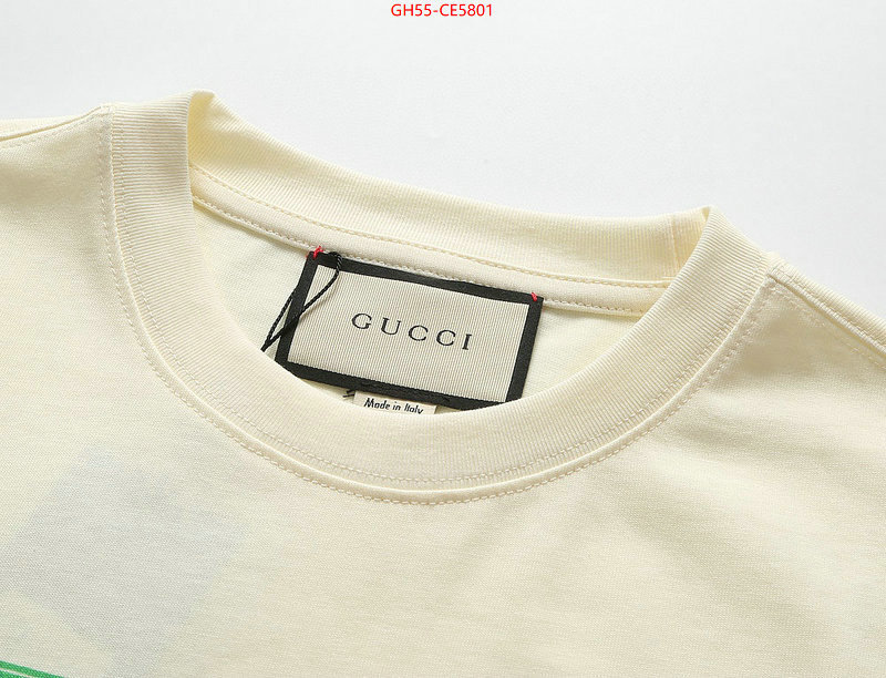 Clothing-Gucci,where can you buy replica ID: CE5801,$: 55USD