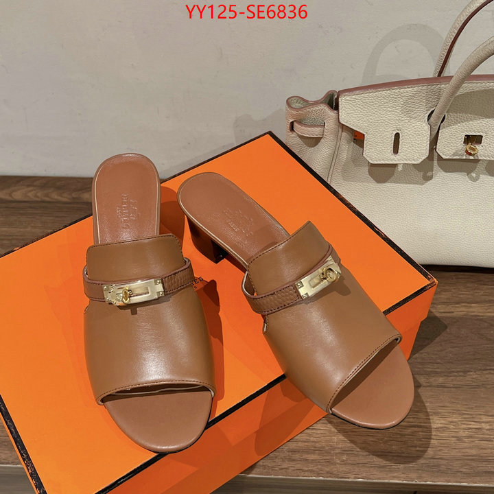 Women Shoes-Hermes,high quality designer replica ID: SE6836,$: 125USD