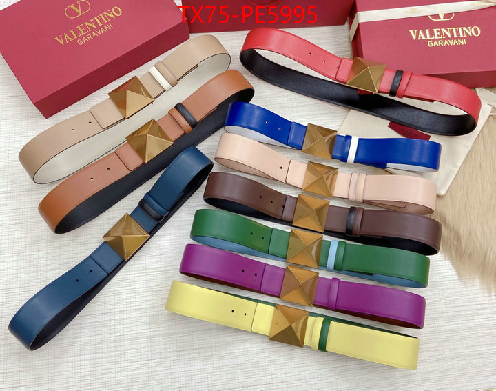 Belts-Valentino,what's the best place to buy replica ID: PE5995,$: 75USD