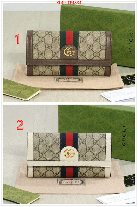 Gucci Bags(4A)-Wallet-,what best designer replicas ID: TE4834,$: 49USD